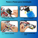 Lançador de Bolas de Gel Recarregável | Diversão Segura e Sem Sujeira